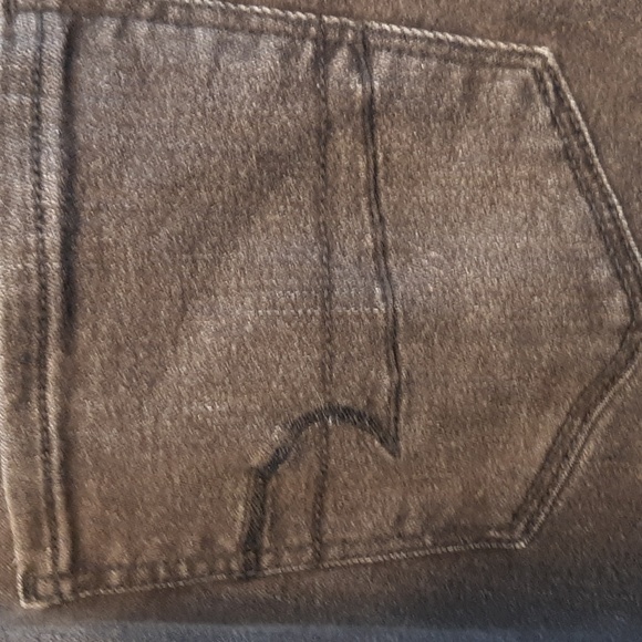 American Eagle jeans.  Black. Size 8. Stretch.Pockets. Length 39 inches - Picture 6 of 15